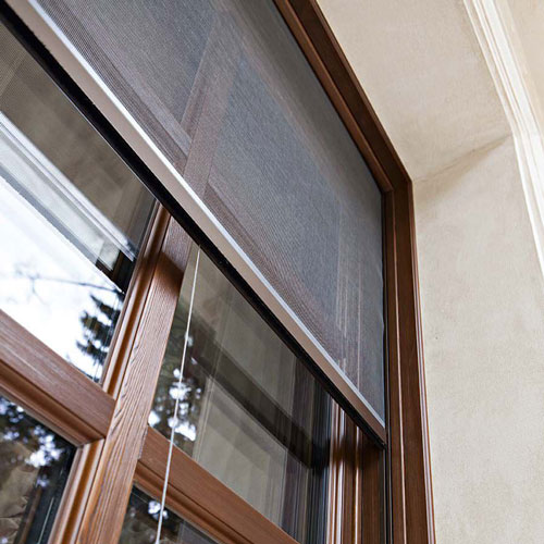 rolling mosquito net for windows