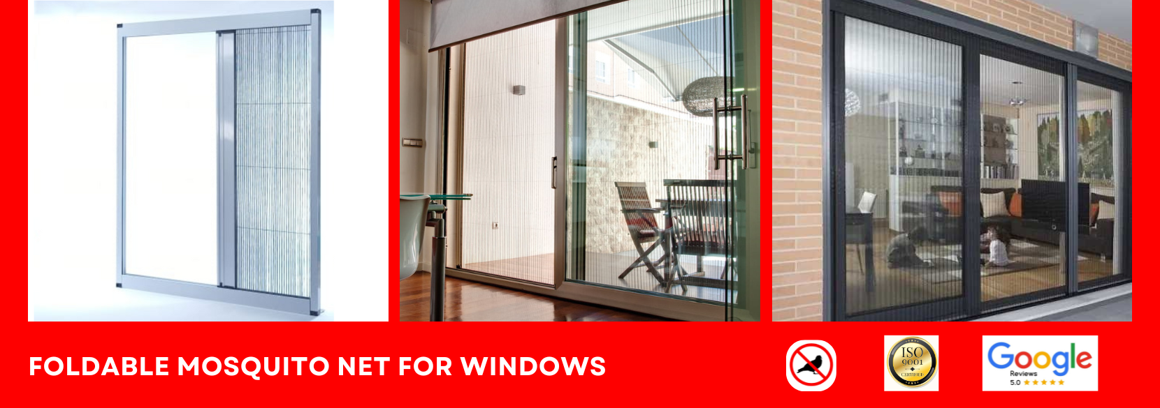 Foldable Mosquito Net For Windows